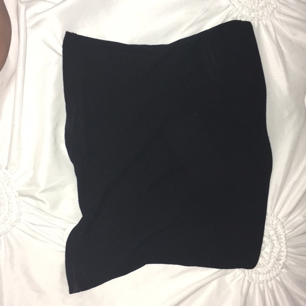 Black tube top